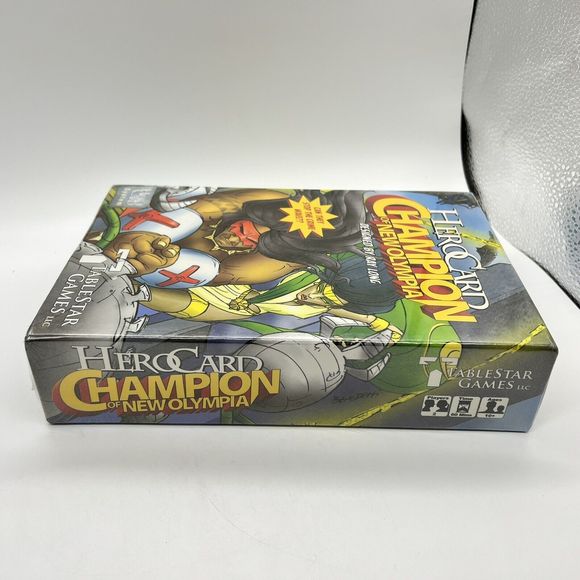 NEW Hero Card Champion of New Olympia 2006 Board Game Tablestar 2+ Player SEALED - Picture 6 of 7
